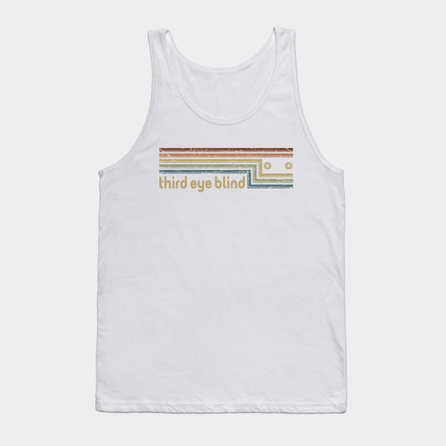 Third Eye Blind Cassette Stripes Tank Top by casetifymask